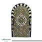 Al Rawda Padded Prayer Mat Arched with Handbag