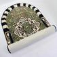 Al Rawda Padded Prayer Mat Arched with Handbag