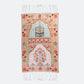 Kashmir Embroidered Prayer Mat-Makkah Design 7
