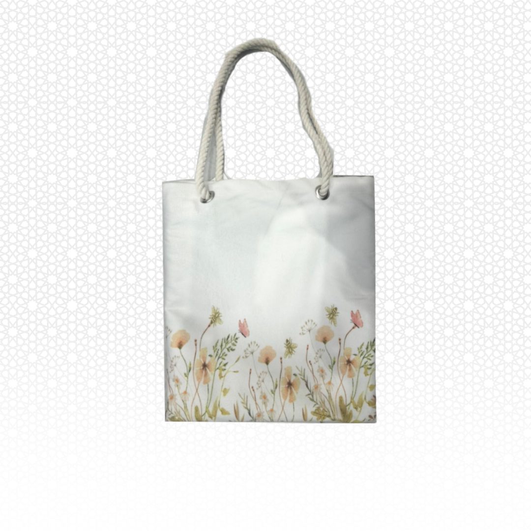 Flower Prayer Mat with Bag