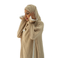 Open Prayer Dress Cream