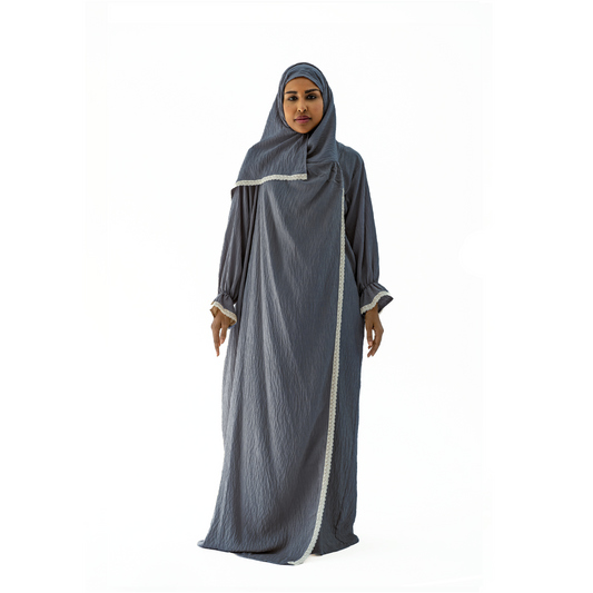 Plain Prayer Dress Grey